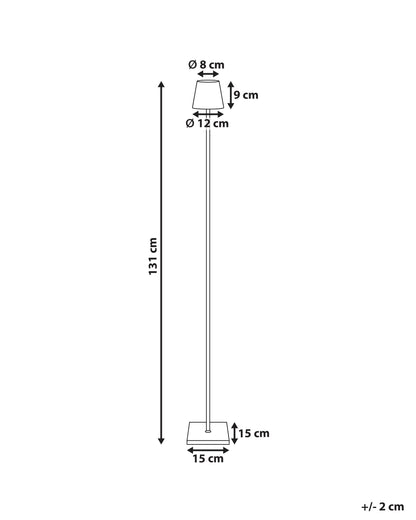  Wireless LED Floor Lamp GAVARRESA Metal Green