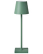  Wireless LED Table Lamp BACEIRO With Dimmer Metal Green