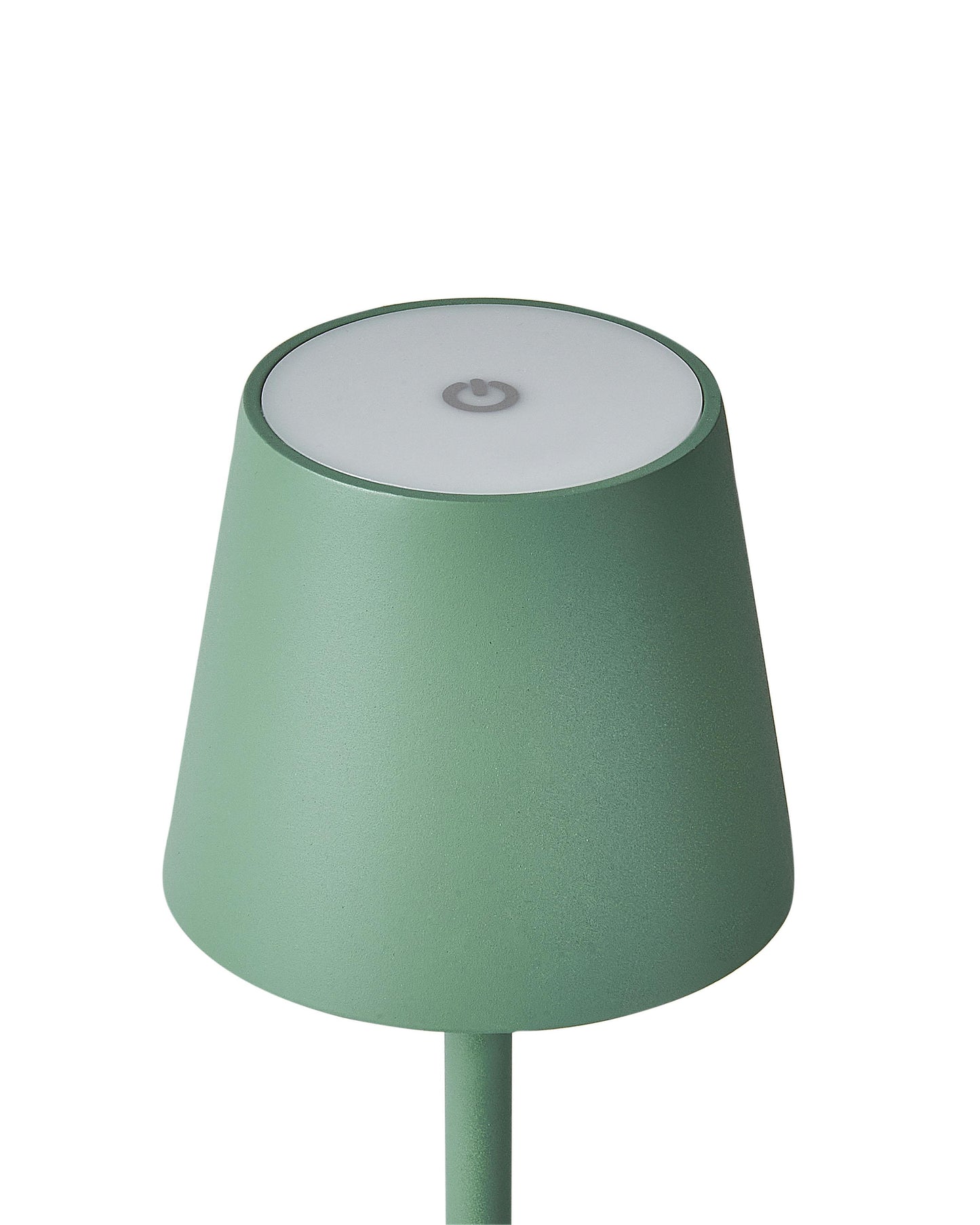  Wireless LED Table Lamp BACEIRO With Dimmer Metal Green