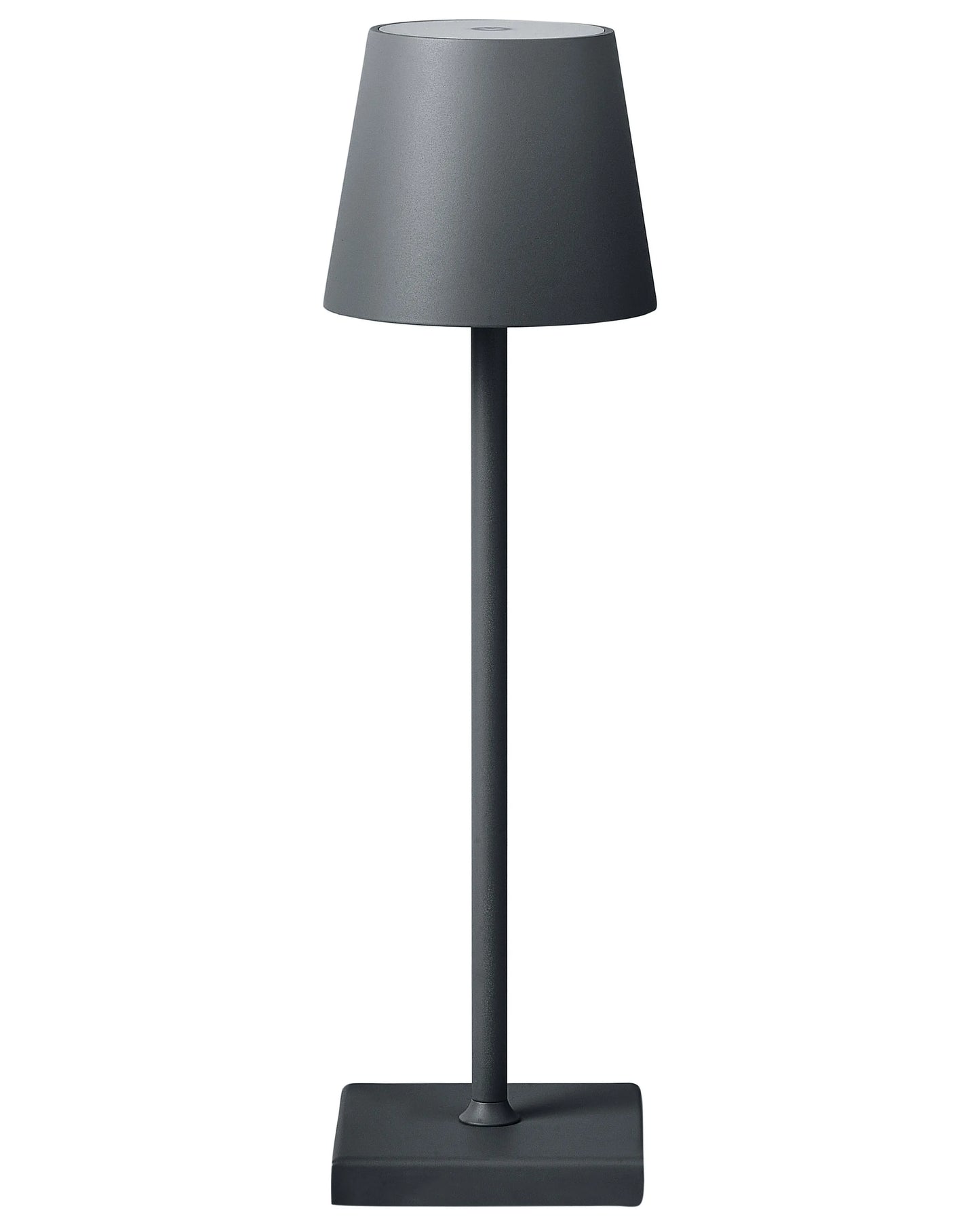  Wireless LED Table Lamp BACEIRO With Dimmer Metal Dark Grey
