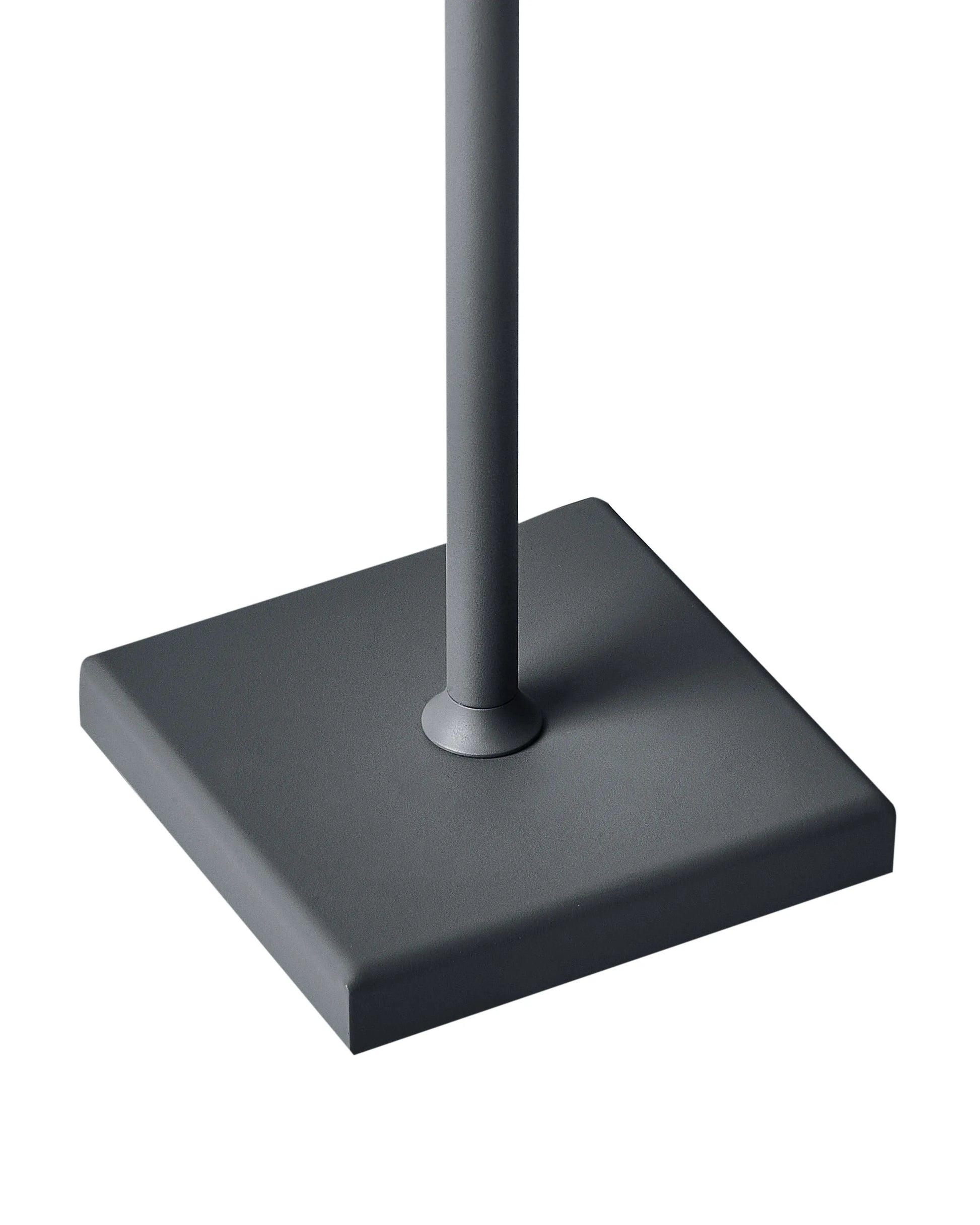  Wireless LED Table Lamp BACEIRO With Dimmer Metal Dark Grey