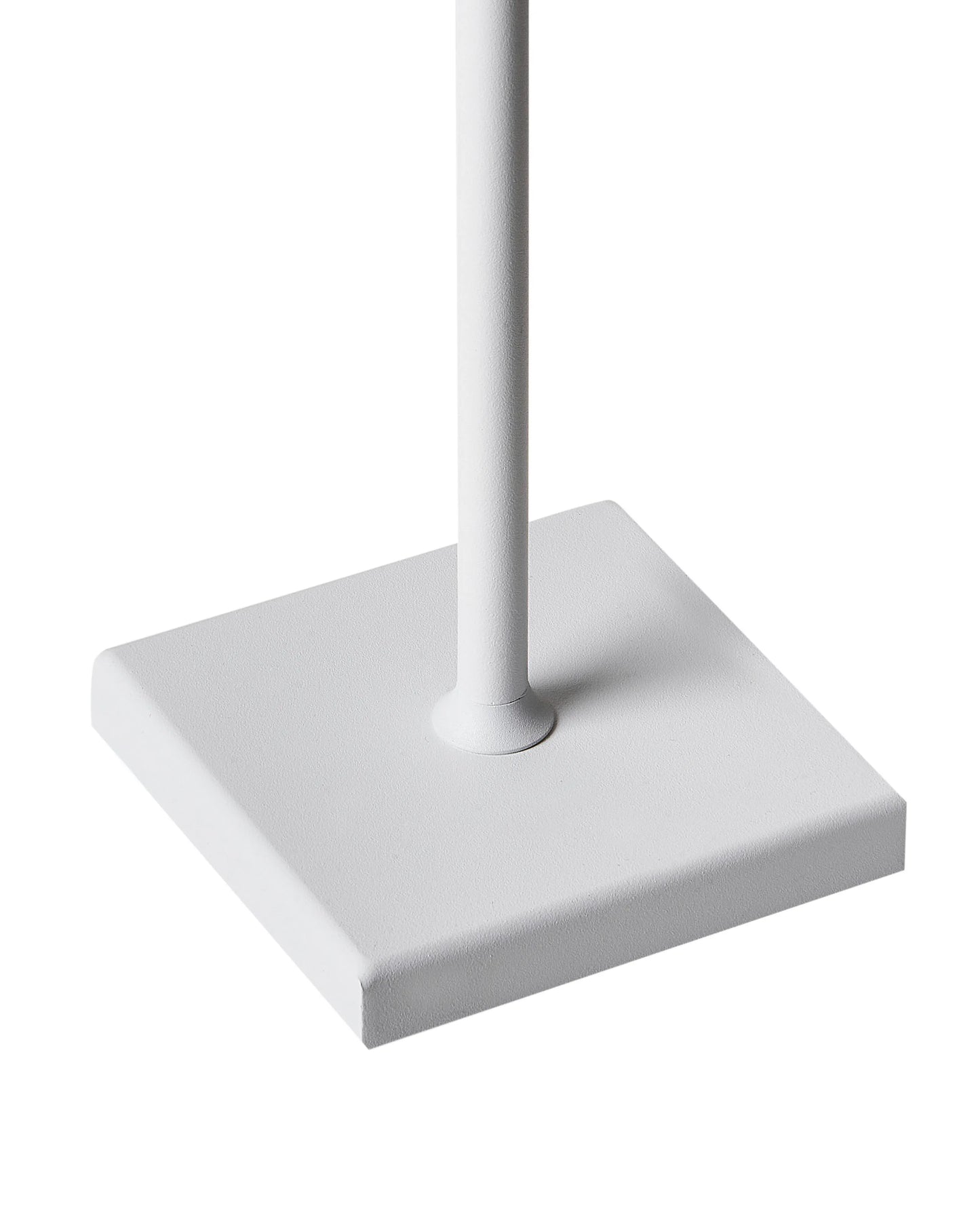  Wireless LED Table Lamp BACEIRO With Dimmer Metal White