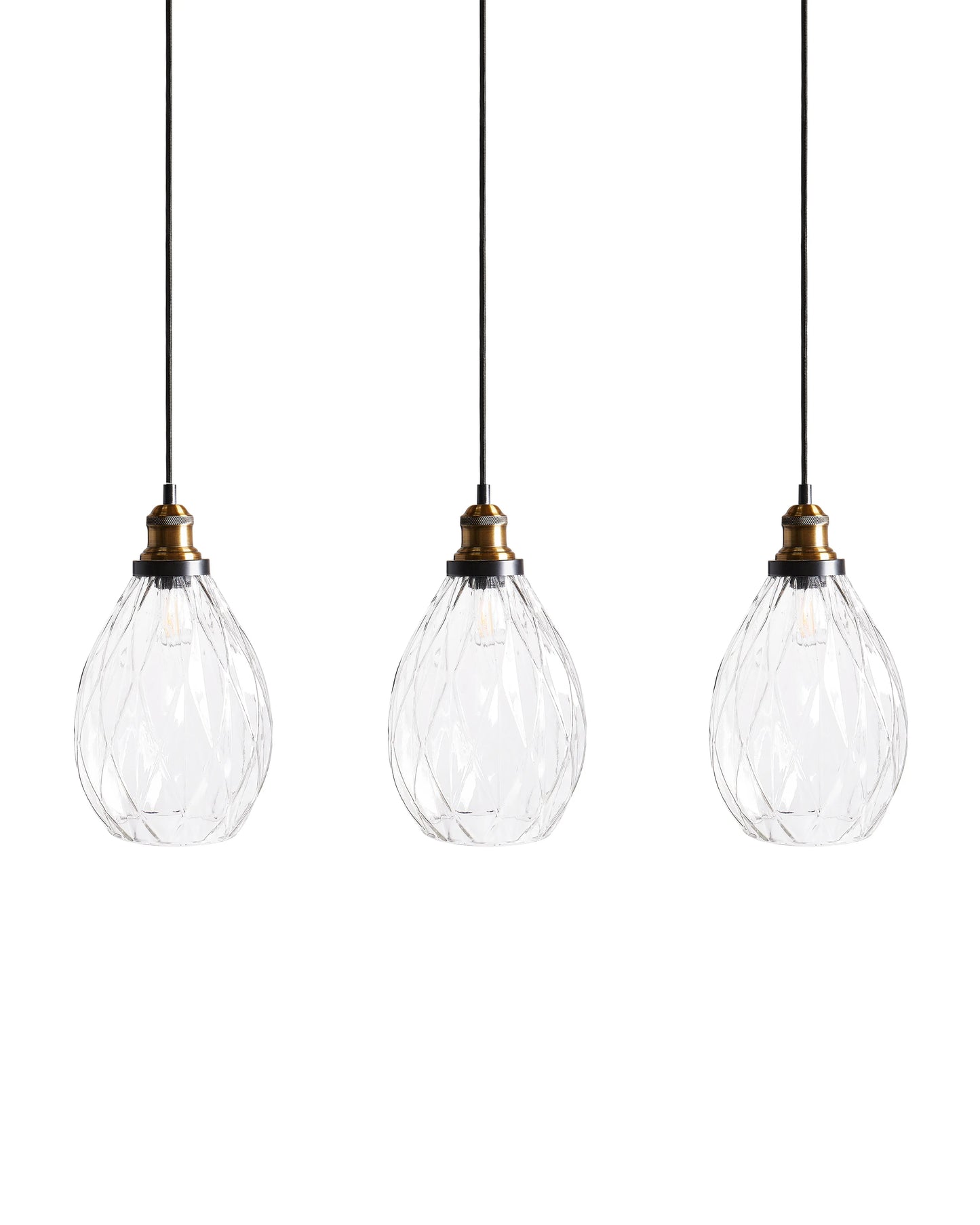  Pendant Lamp COOSA Glass Transparent