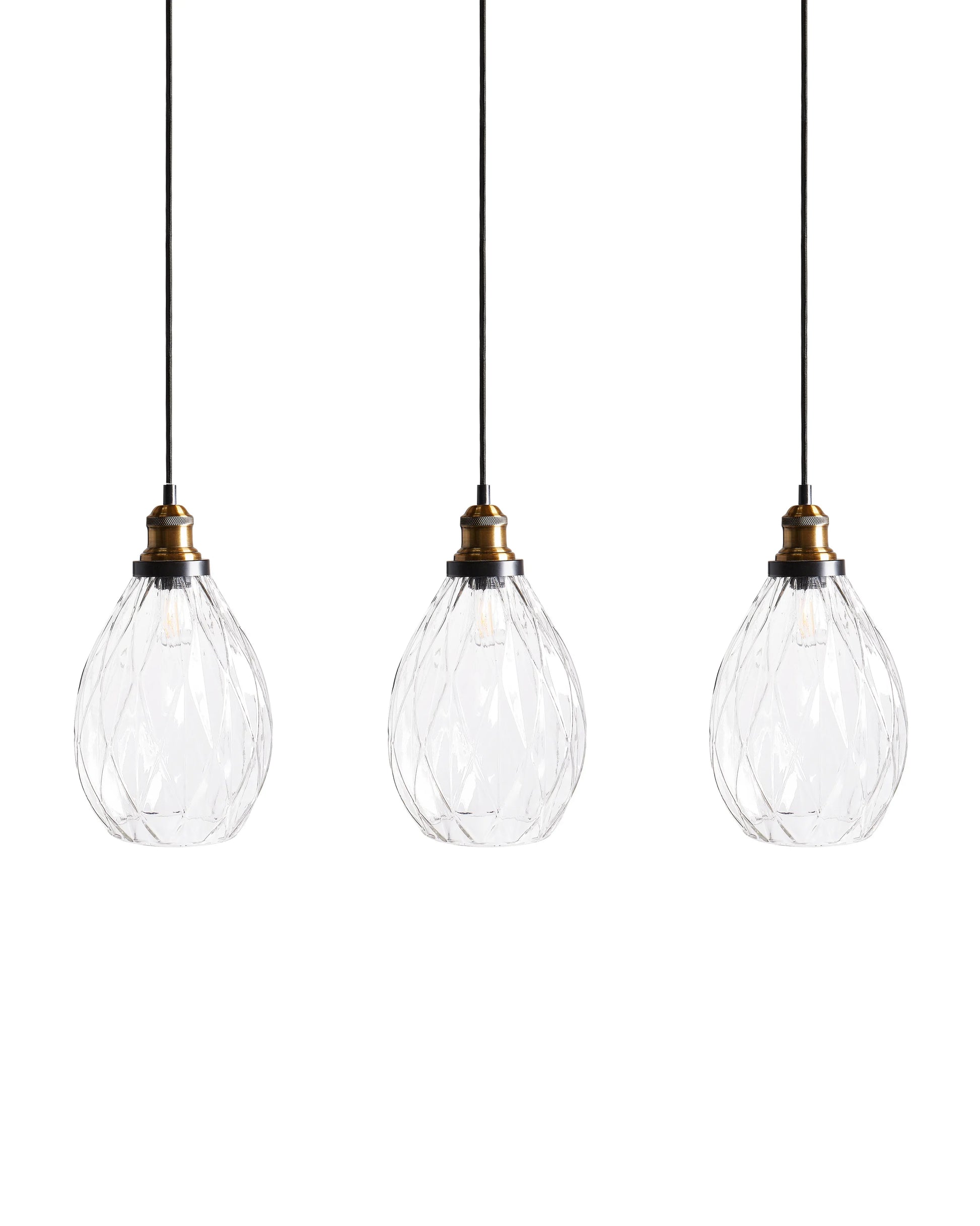  Pendant Lamp COOSA Glass Transparent