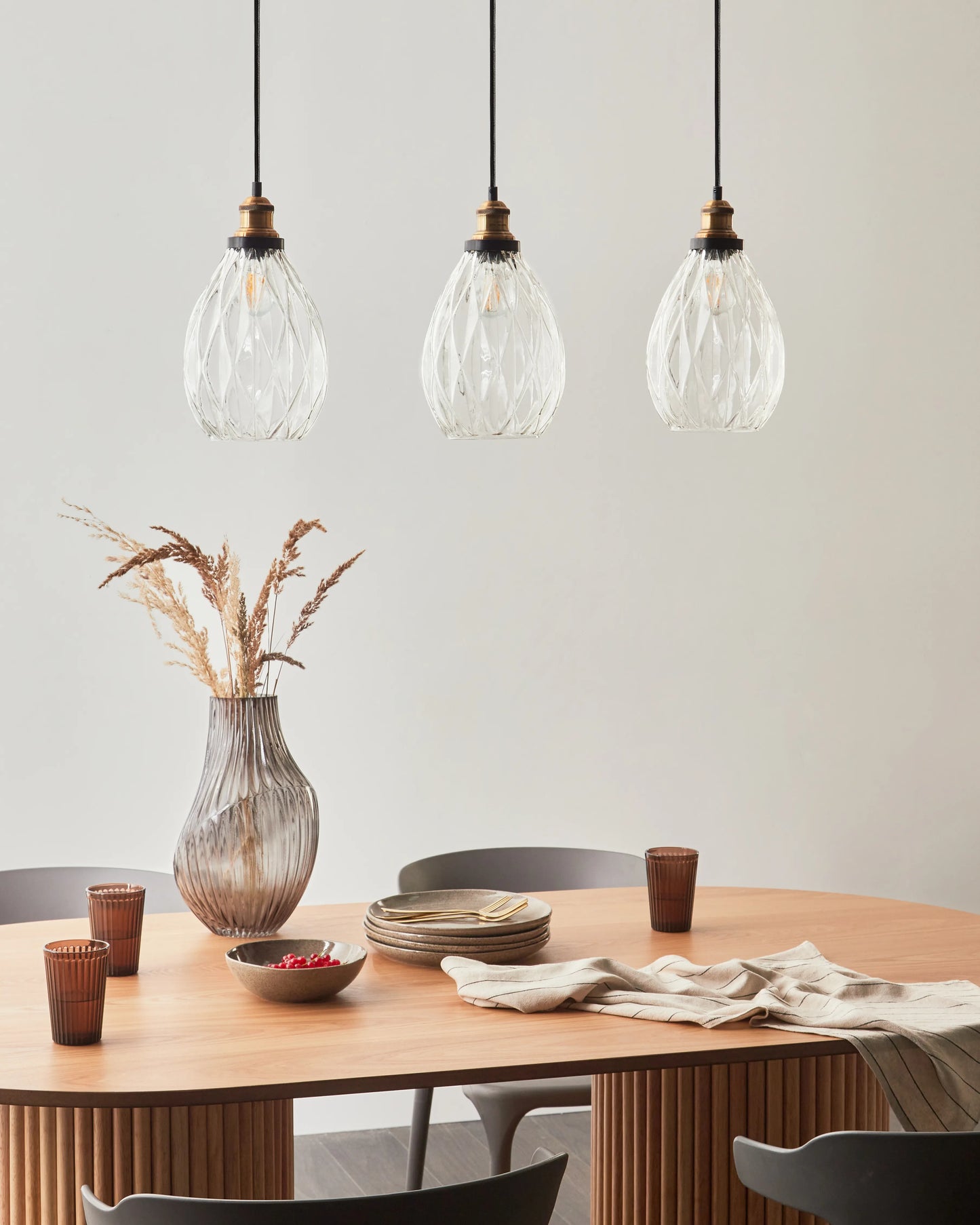  Pendant Lamp COOSA Glass Transparent