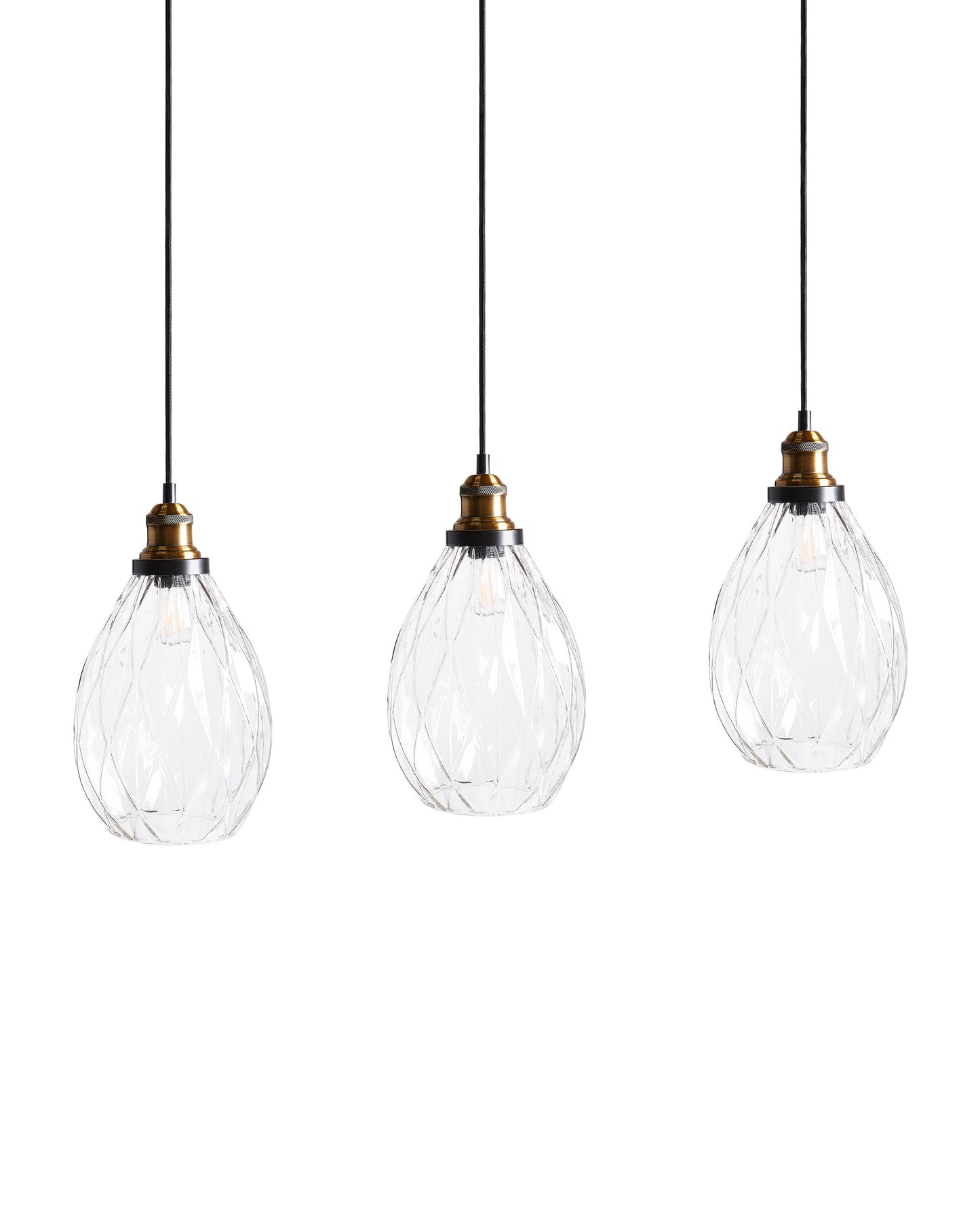  Pendant Lamp COOSA Glass Transparent