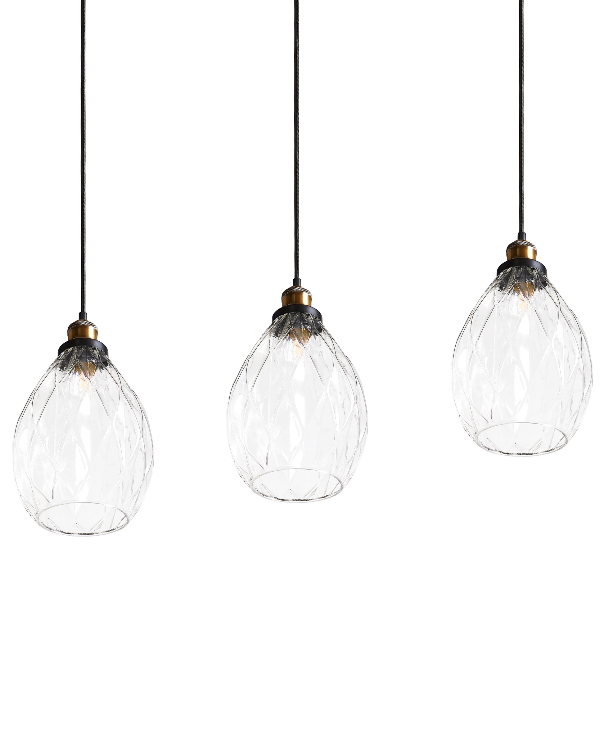  Pendant Lamp COOSA Glass Transparent