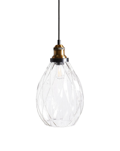  Pendant Lamp COOSA Glass Transparent