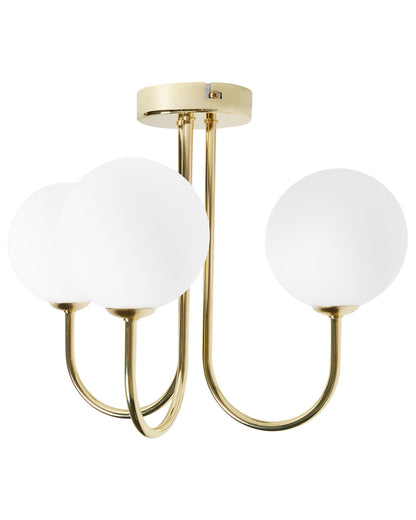  Ceiling Lamp SHIRE Glass White