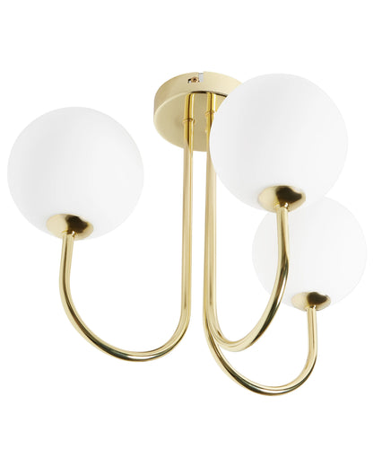  Ceiling Lamp SHIRE Glass White