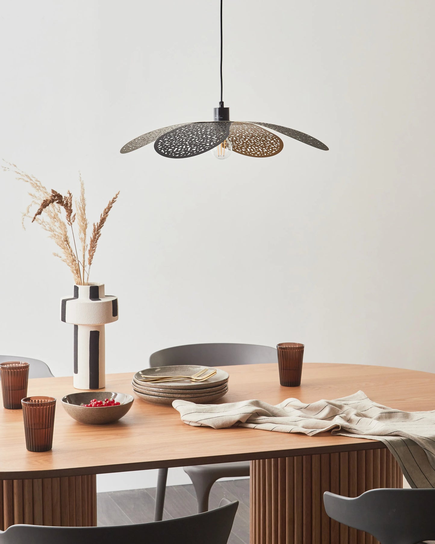  Pendant Lamp KOSHI Metal Black