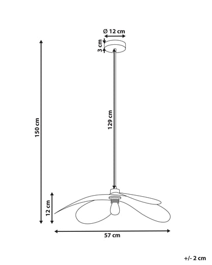 Pendant Lamp KOSHI Metal Black