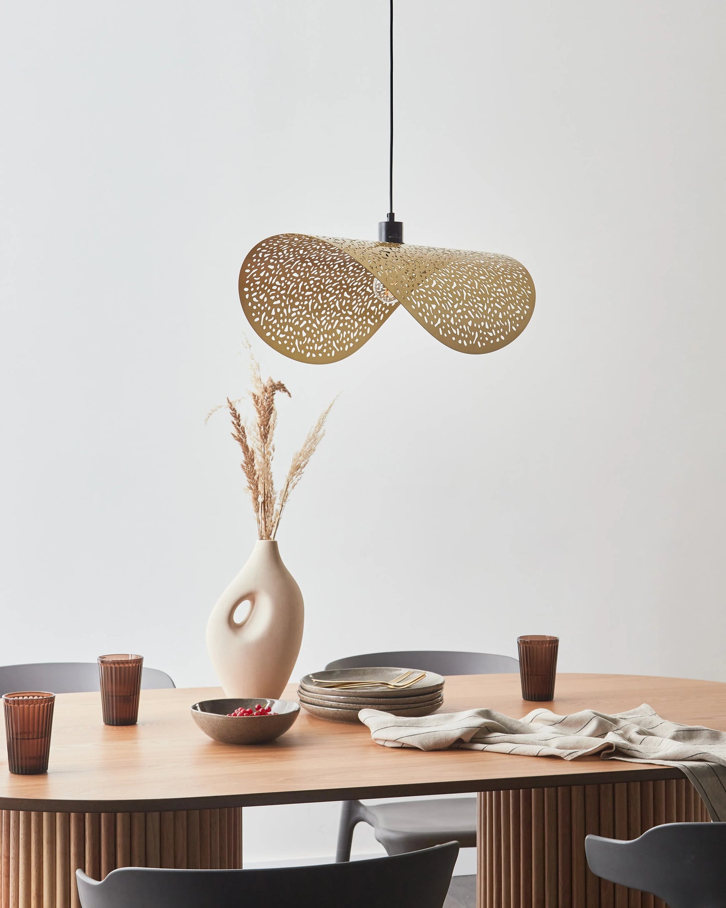 Pendant Lamp KRISHNA Metal Gold