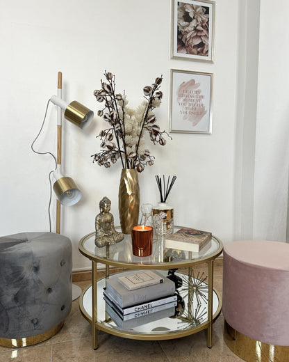  Floor Lamp OWENS Adjustable Ash Wood White
