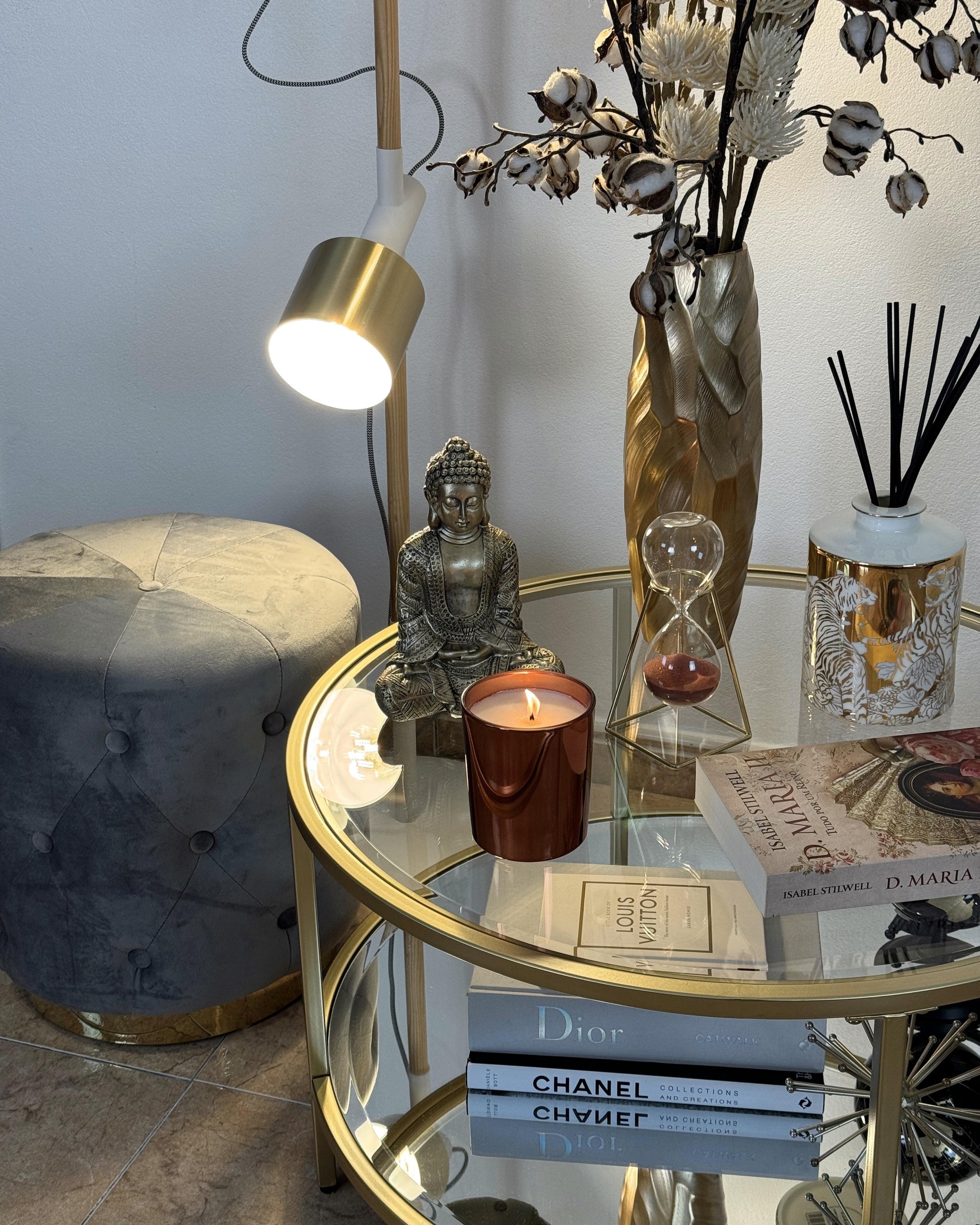  Floor Lamp OWENS Adjustable Ash Wood White