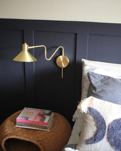  Wall Lamp BALIEM Adjustable Metal Gold