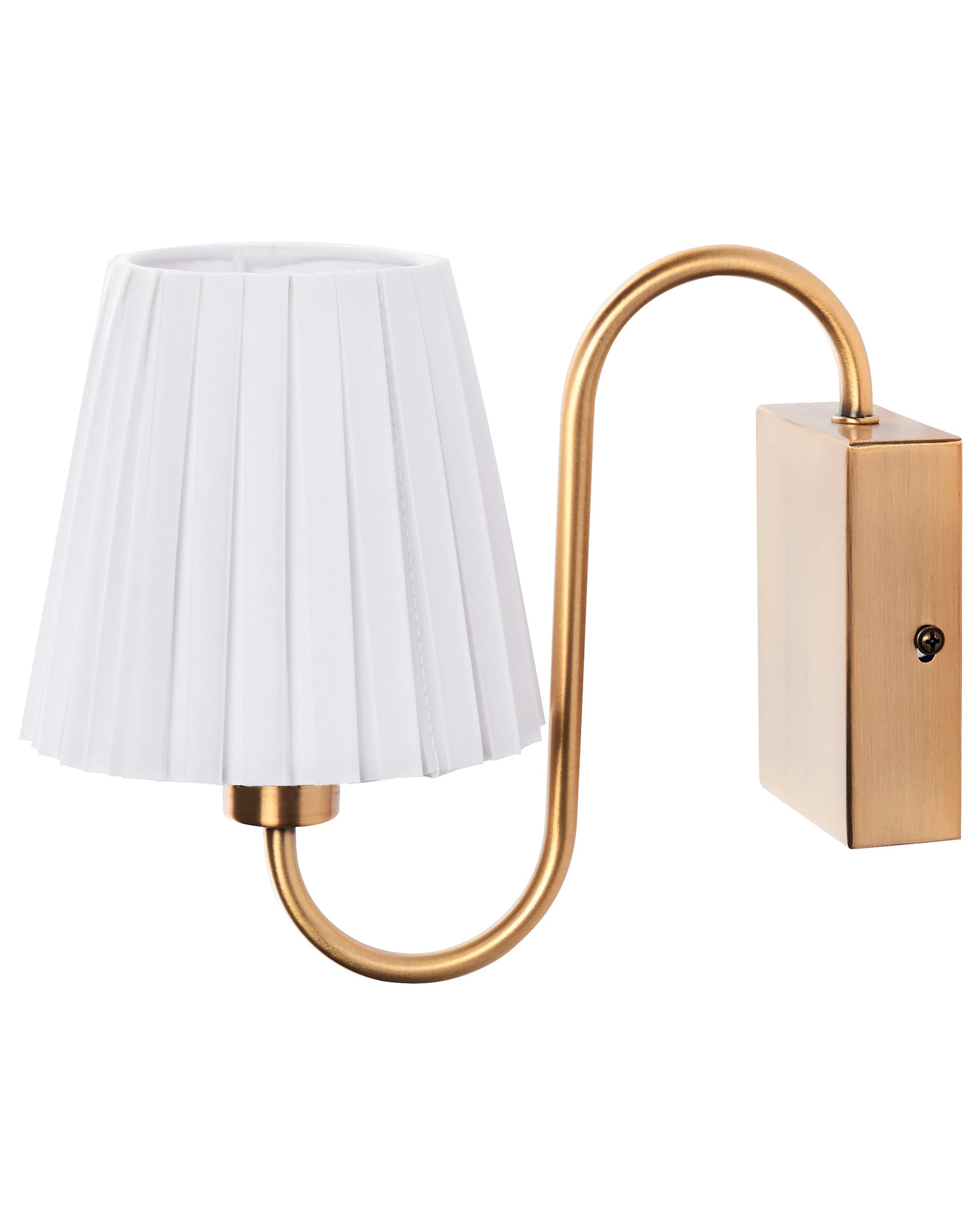  Set Of 2 Wall Lamps TOLKA Metal White