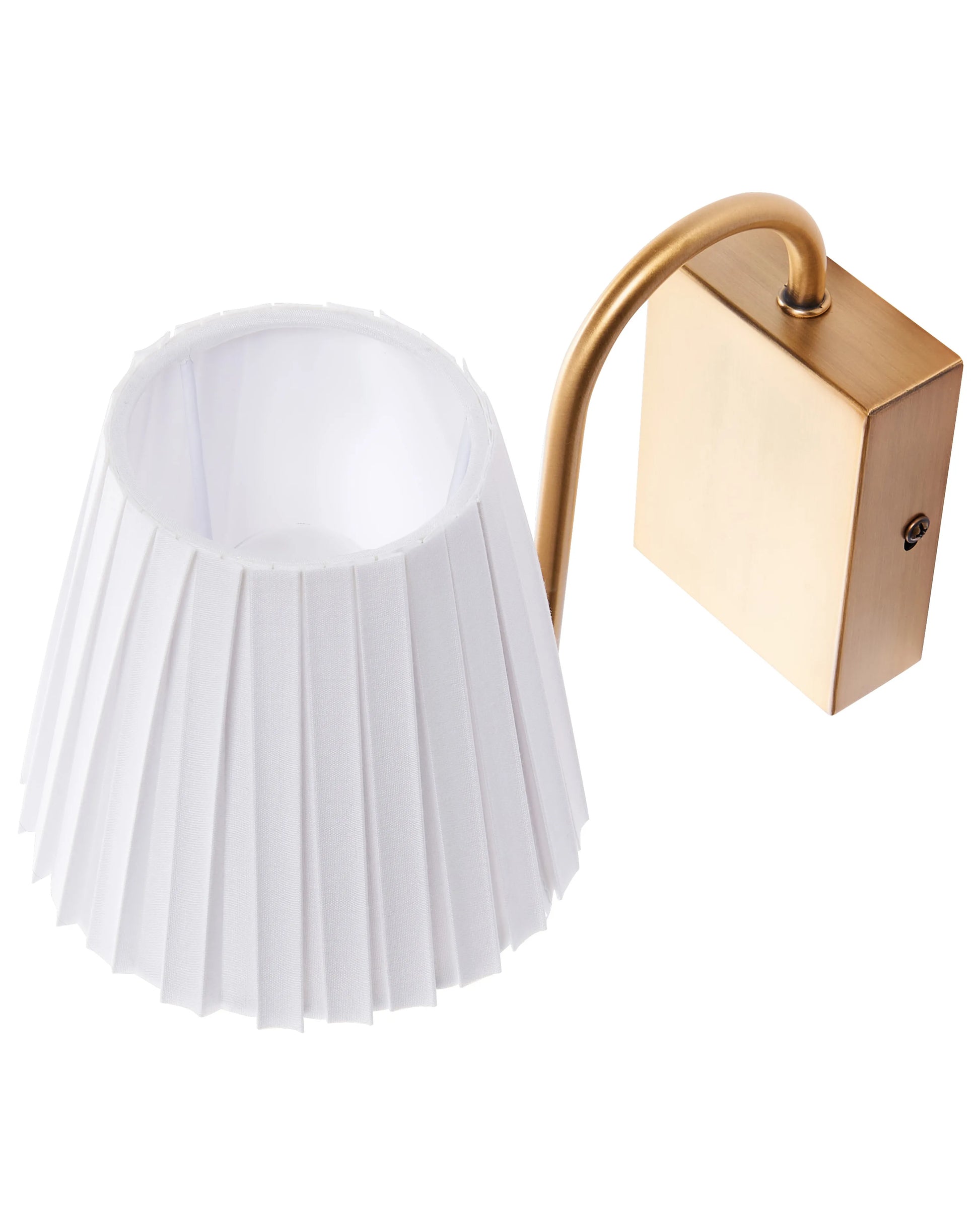  Set Of 2 Wall Lamps TOLKA Metal White