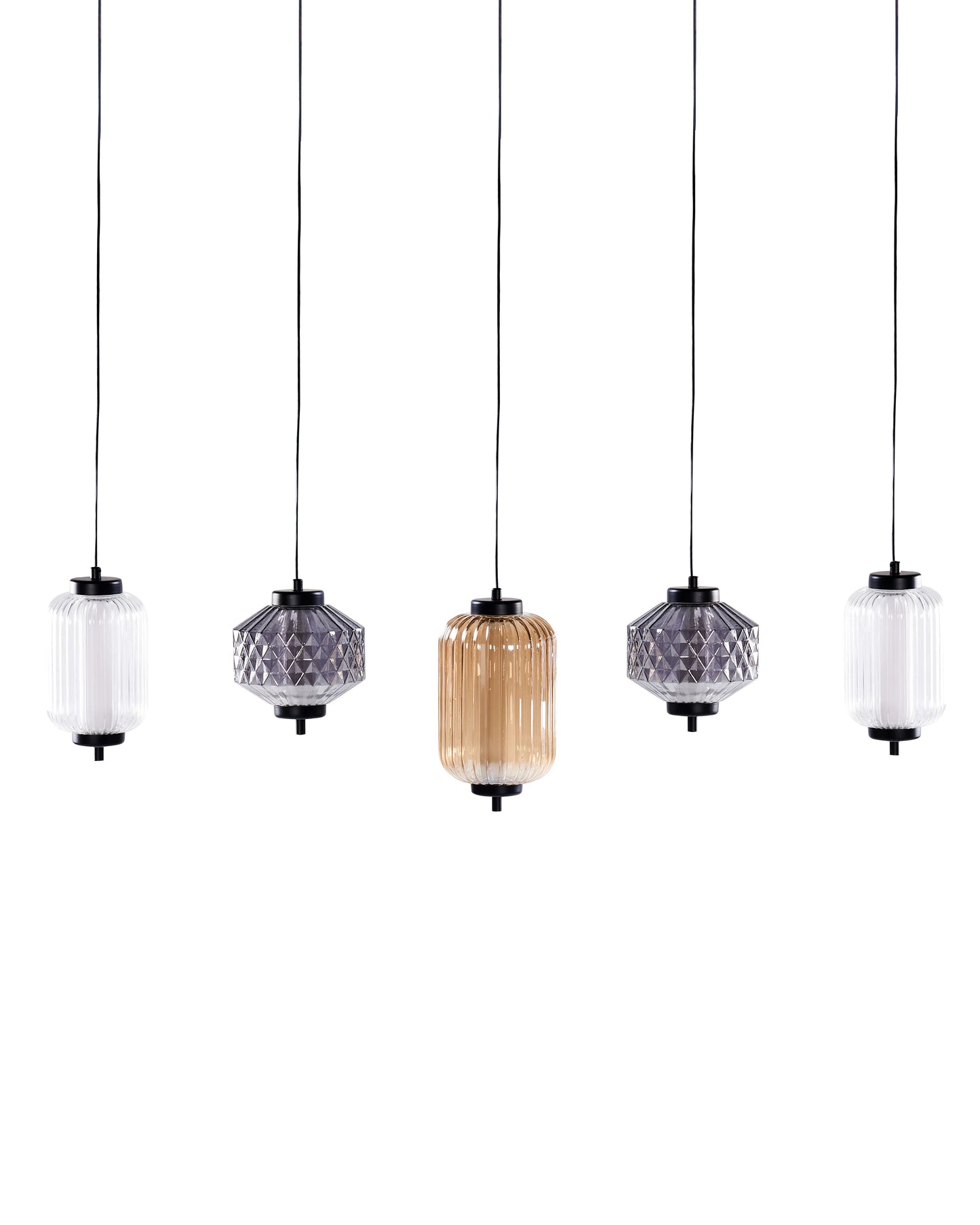  LED Pendant Lamp SULLANE LED Glass Multicolour