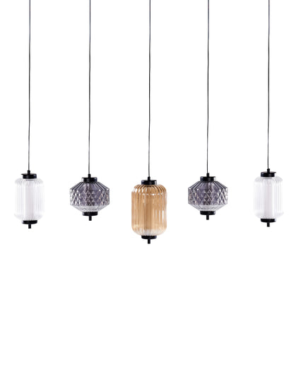  LED Pendant Lamp SULLANE LED Glass Multicolour