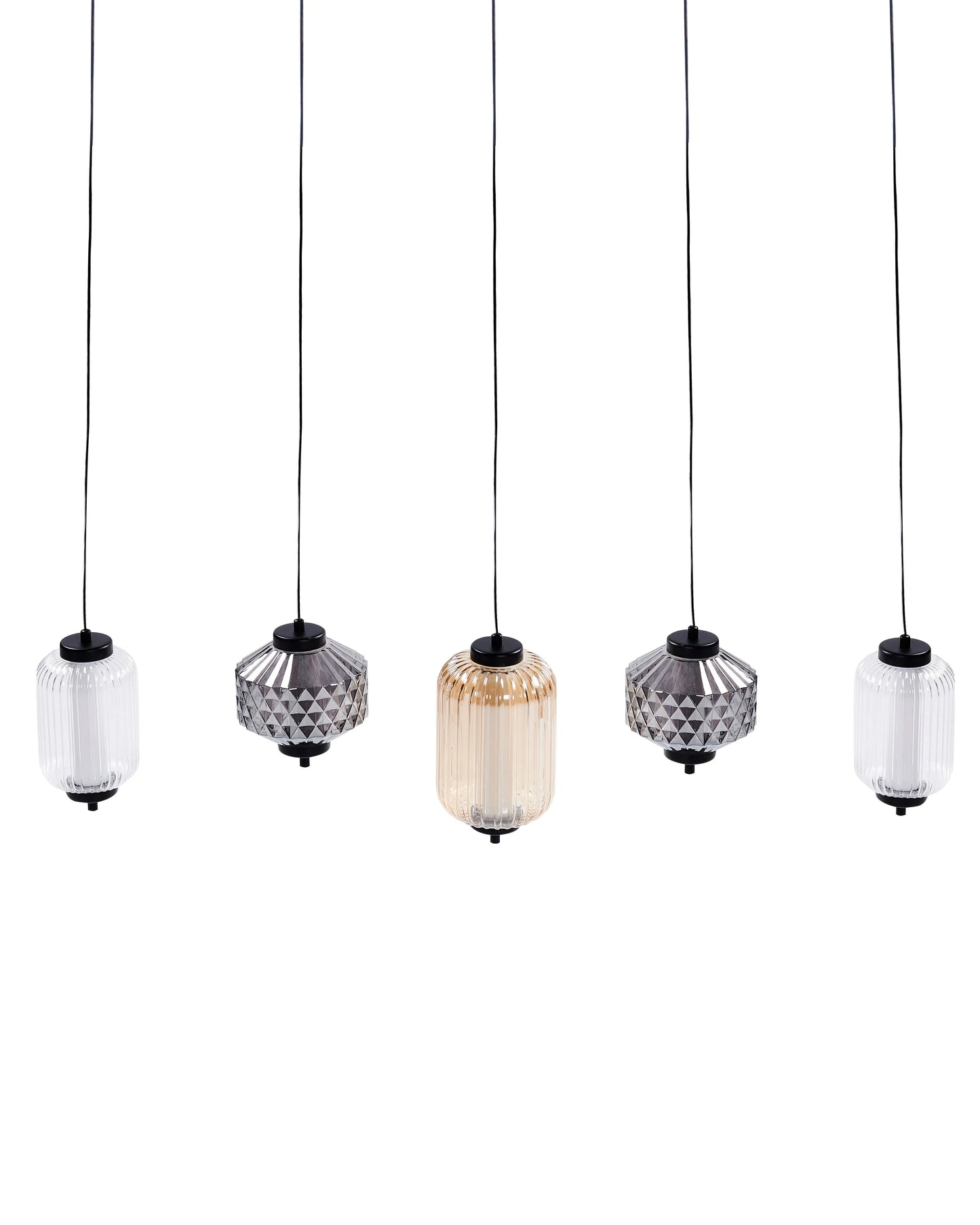 LED Pendant Lamp SULLANE LED Glass Multicolour