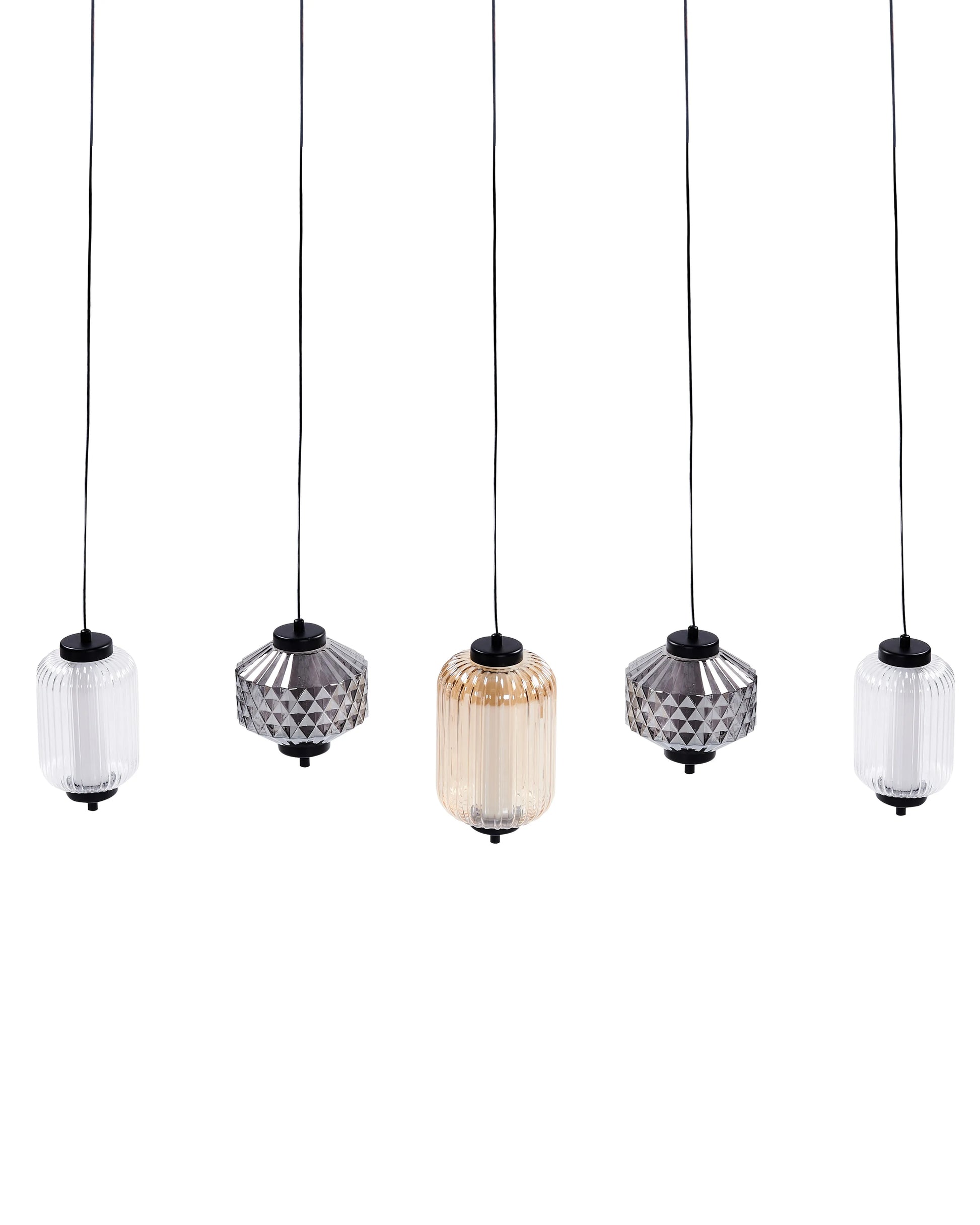  LED Pendant Lamp SULLANE LED Glass Multicolour