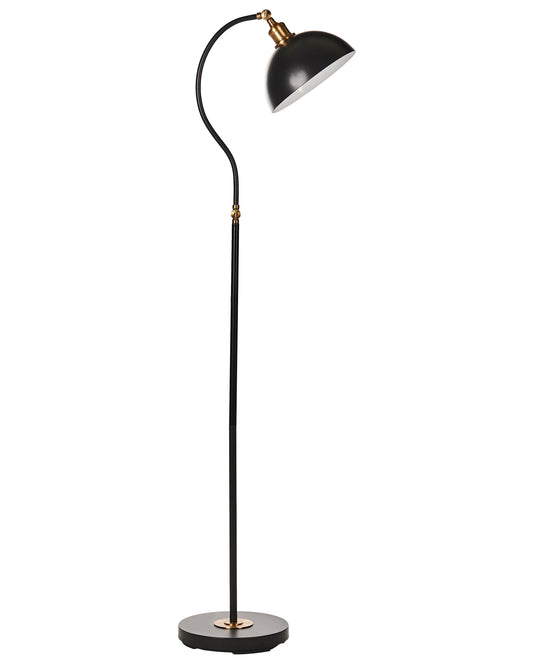  Floor Lamp LENNON Adjustable Metal Black