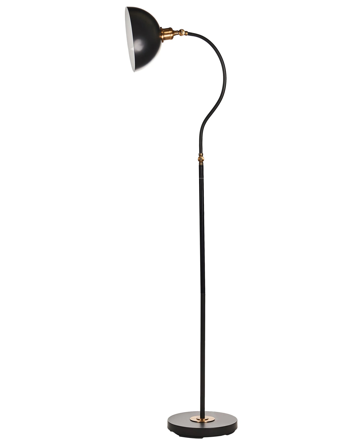  Floor Lamp LENNON Adjustable Metal Black