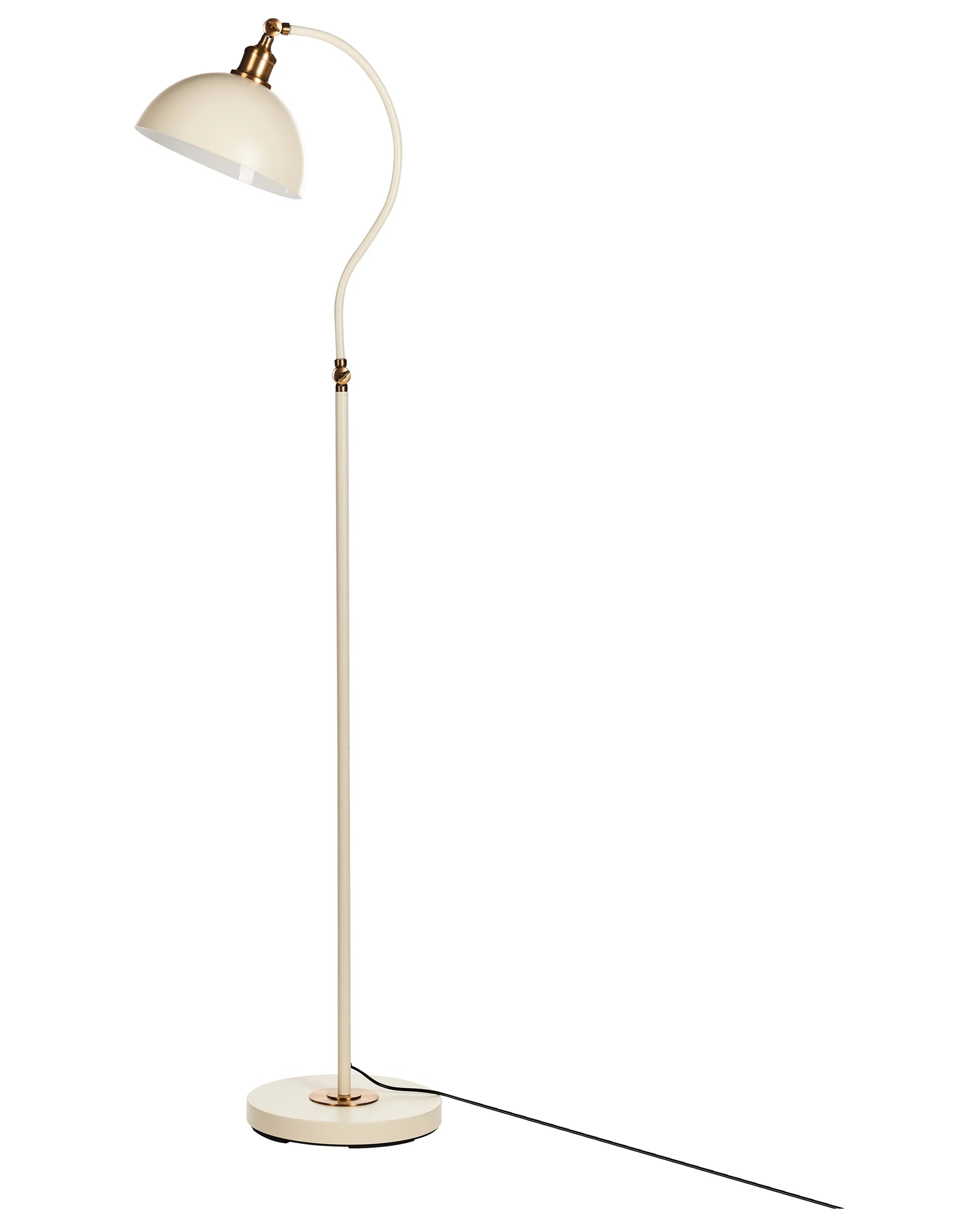  Floor Lamp LENNON Adjustable Metal Light Beige