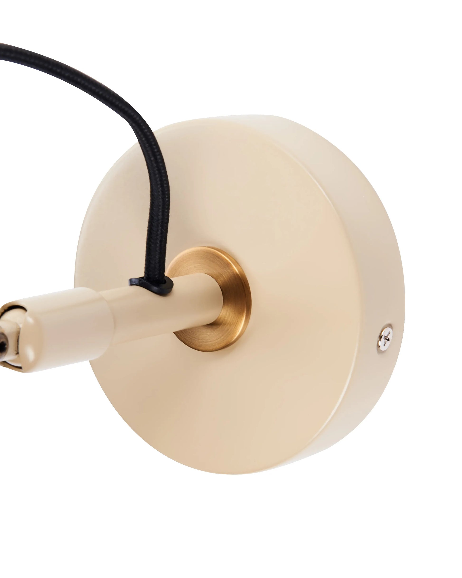  Set Of 2 Wall Lamps MOYOLA Adjustable Metal Beige