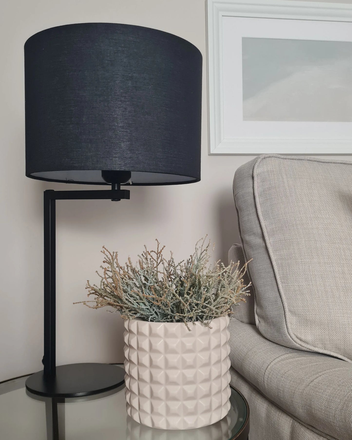  Table Lamp BALDWIN Metal Black