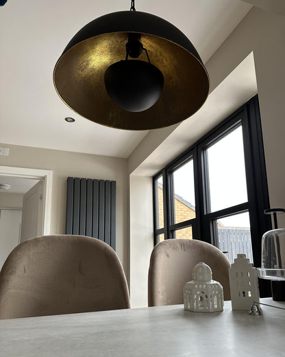  Pendant Lamp THAMES Metal Black