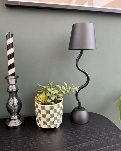  Wireless LED Table Lamp VOUGA With Dimmer Metal Beige