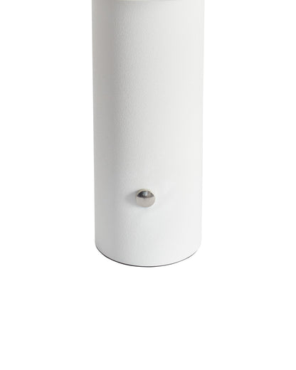  Wireless LED Table Lamp BOJO With Dimmer Metal White