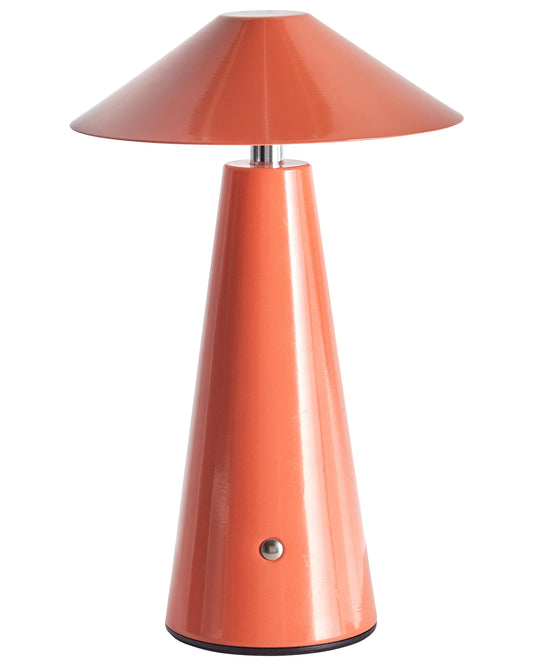  Wireless LED Table Lamp APAYAO With Dimmer Metal Red