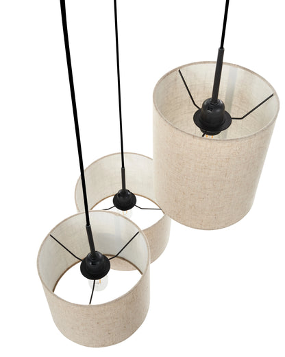  Pendant Lamp PARGUAZA Linen Light Beige