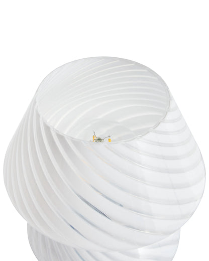  Table Lamp LOBO Glass White