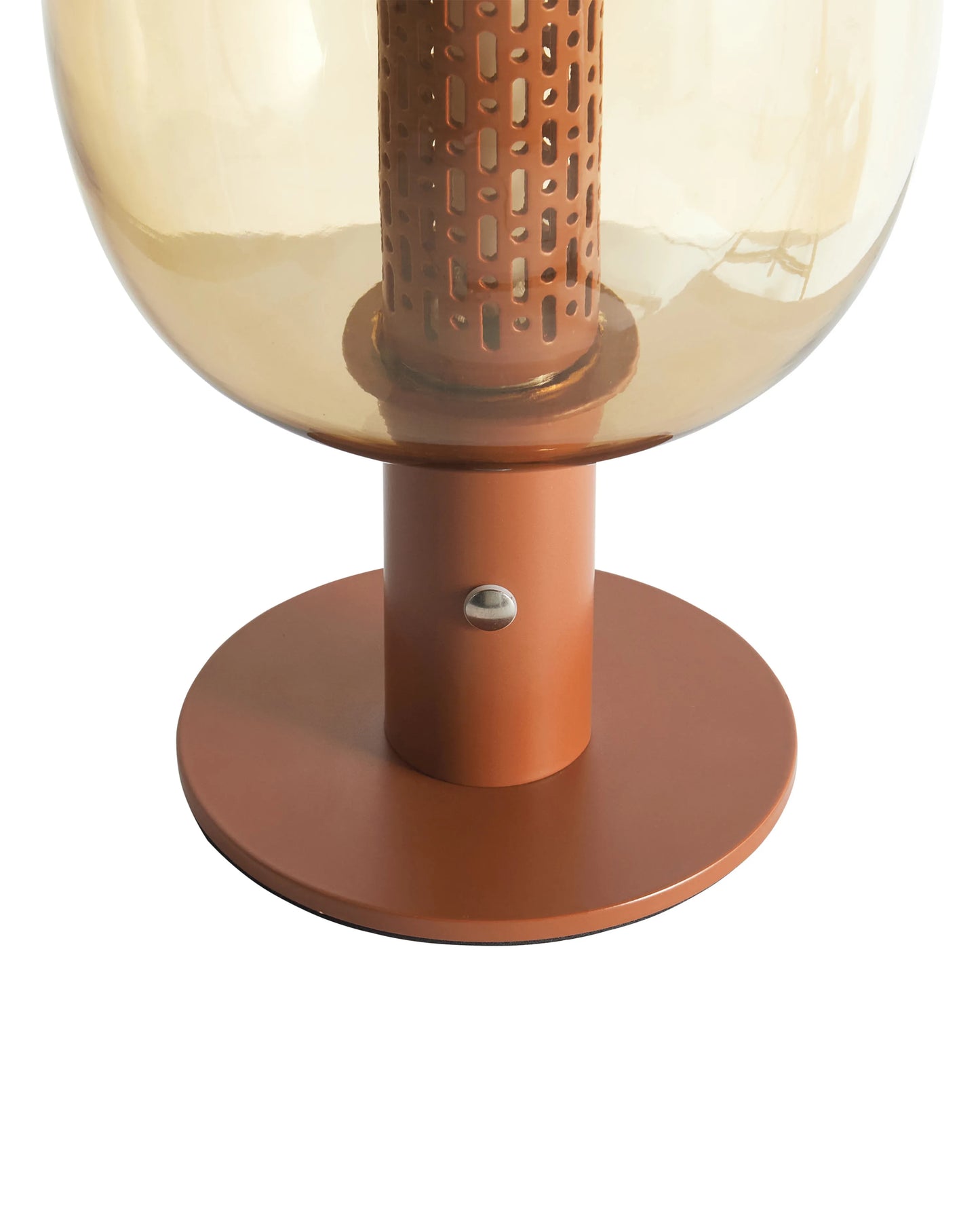  Wireless LED Table Lamp PULANGI With Dimmer Metal Brown