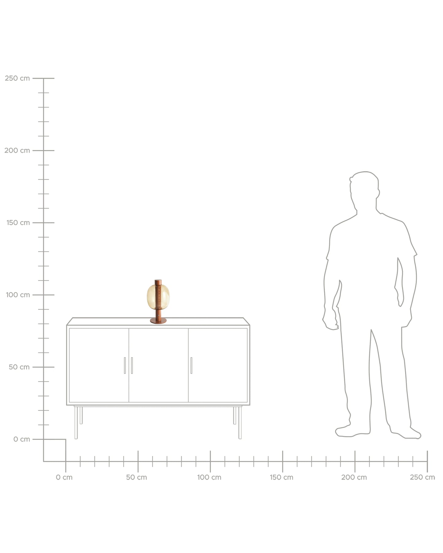  Wireless LED Table Lamp PULANGI With Dimmer Metal Brown