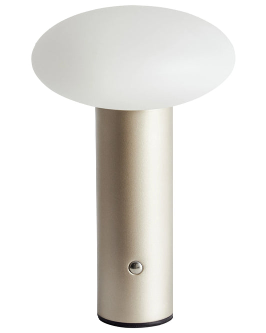  Wireless LED Table Lamp BUAYAN With Dimmer Metal Gold