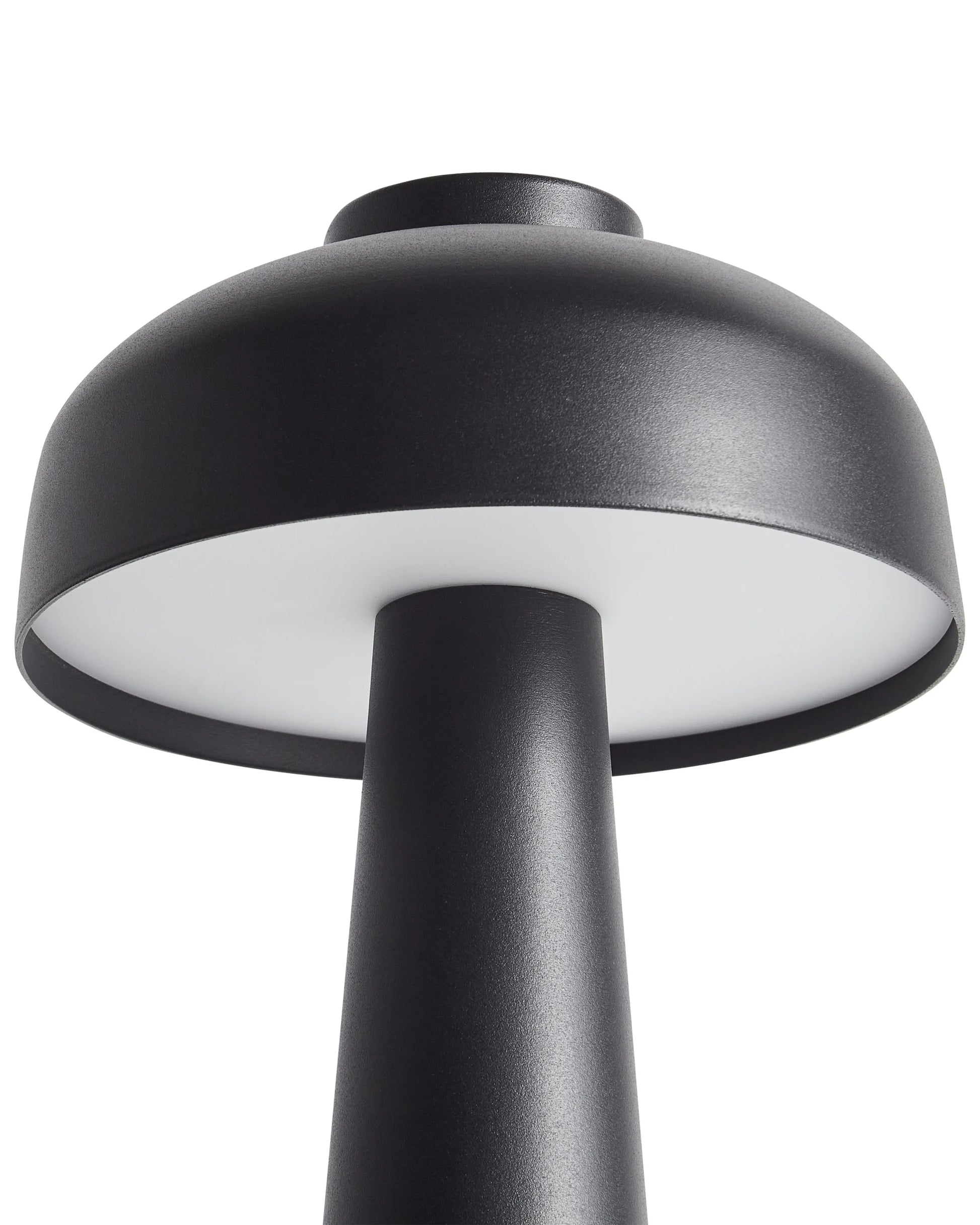  Wireless LED Table Lamp AGUSAN With Dimmer Metal Black