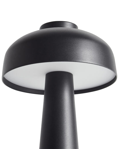  Wireless LED Table Lamp AGUSAN With Dimmer Metal Black