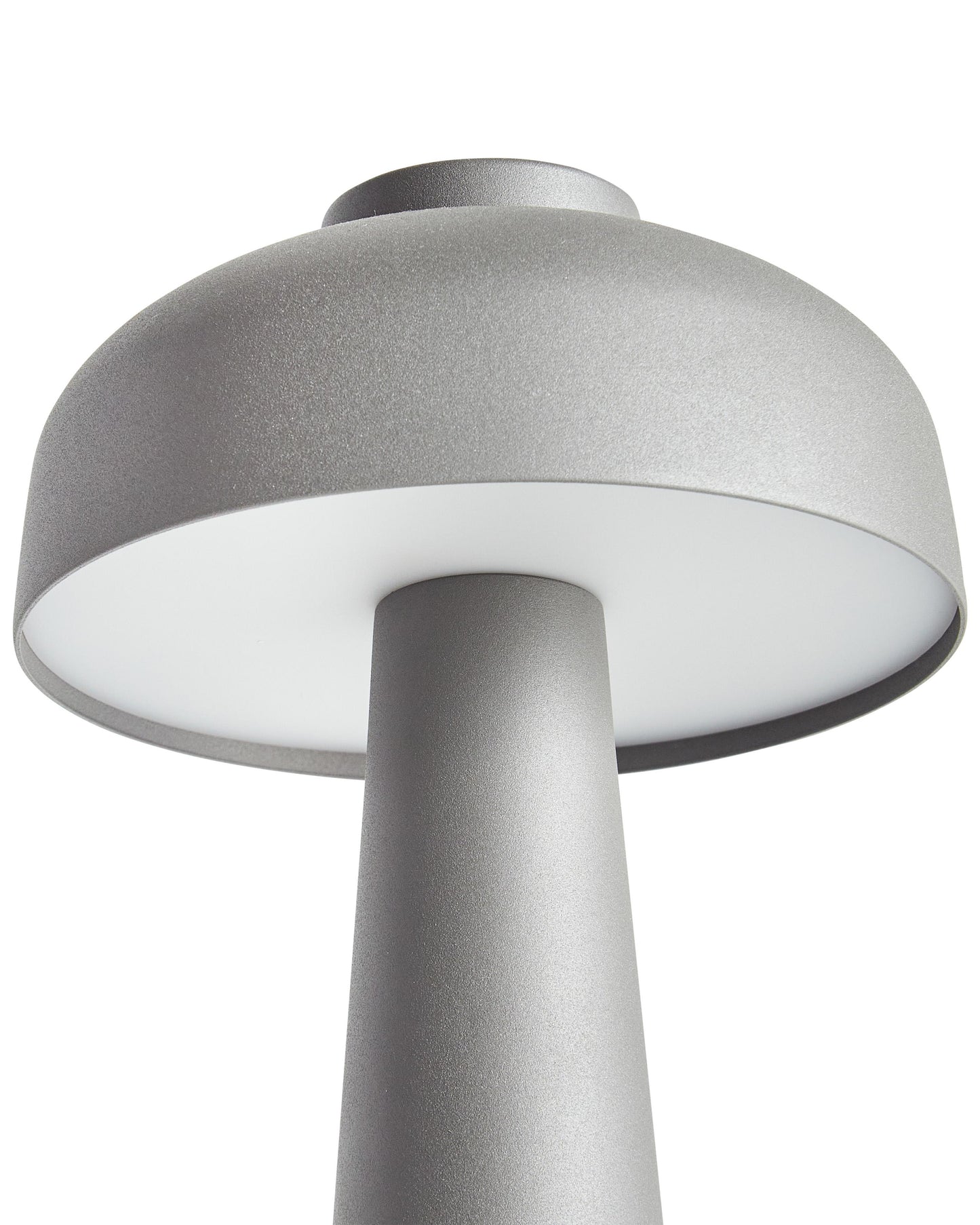  Wireless LED Table Lamp AGUSAN With Dimmer Metal Grey