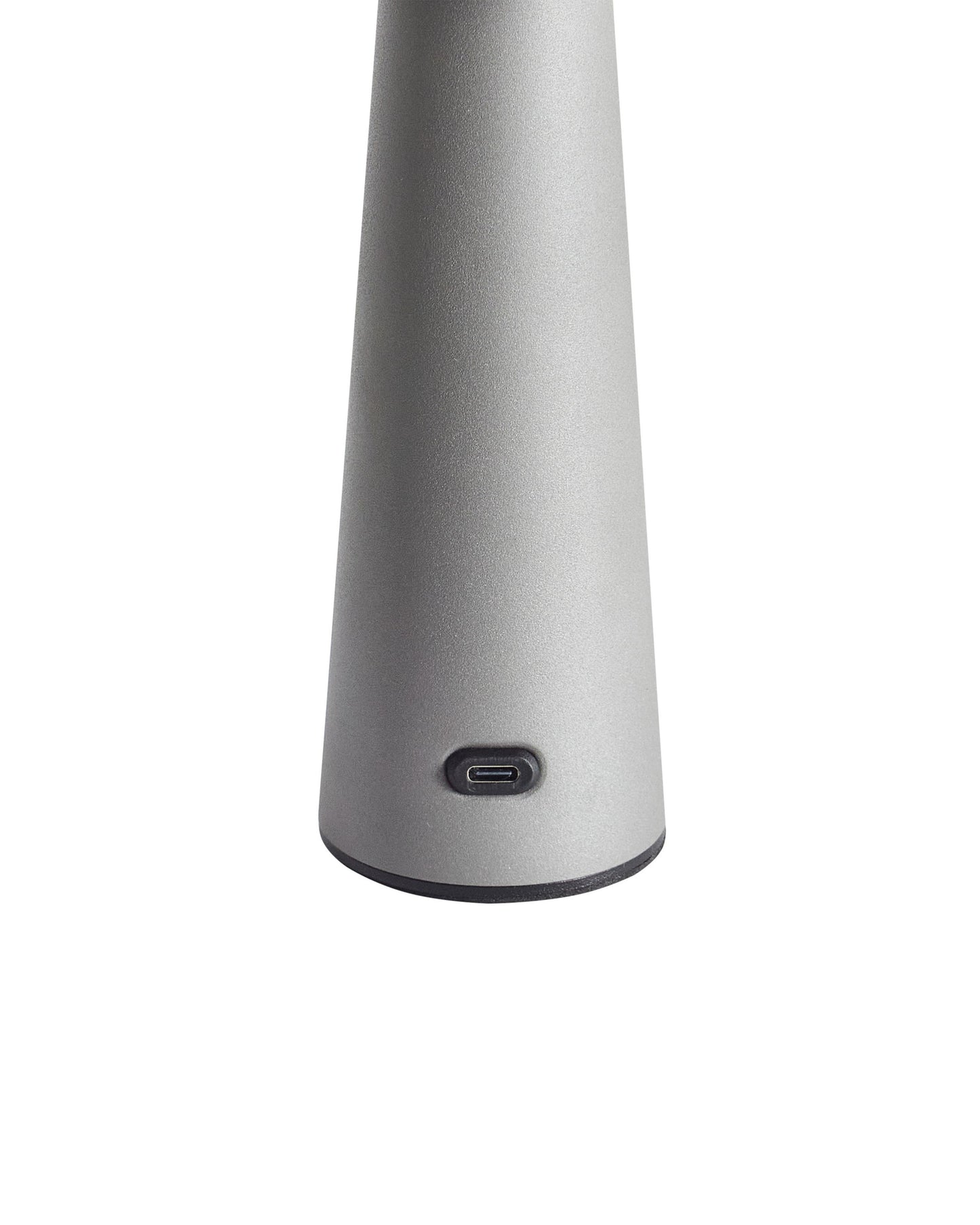  Wireless LED Table Lamp AGUSAN With Dimmer Metal Grey