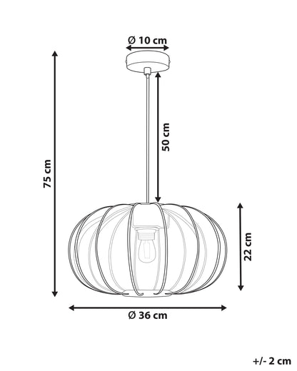  Pendant Lamp TOCUYO White