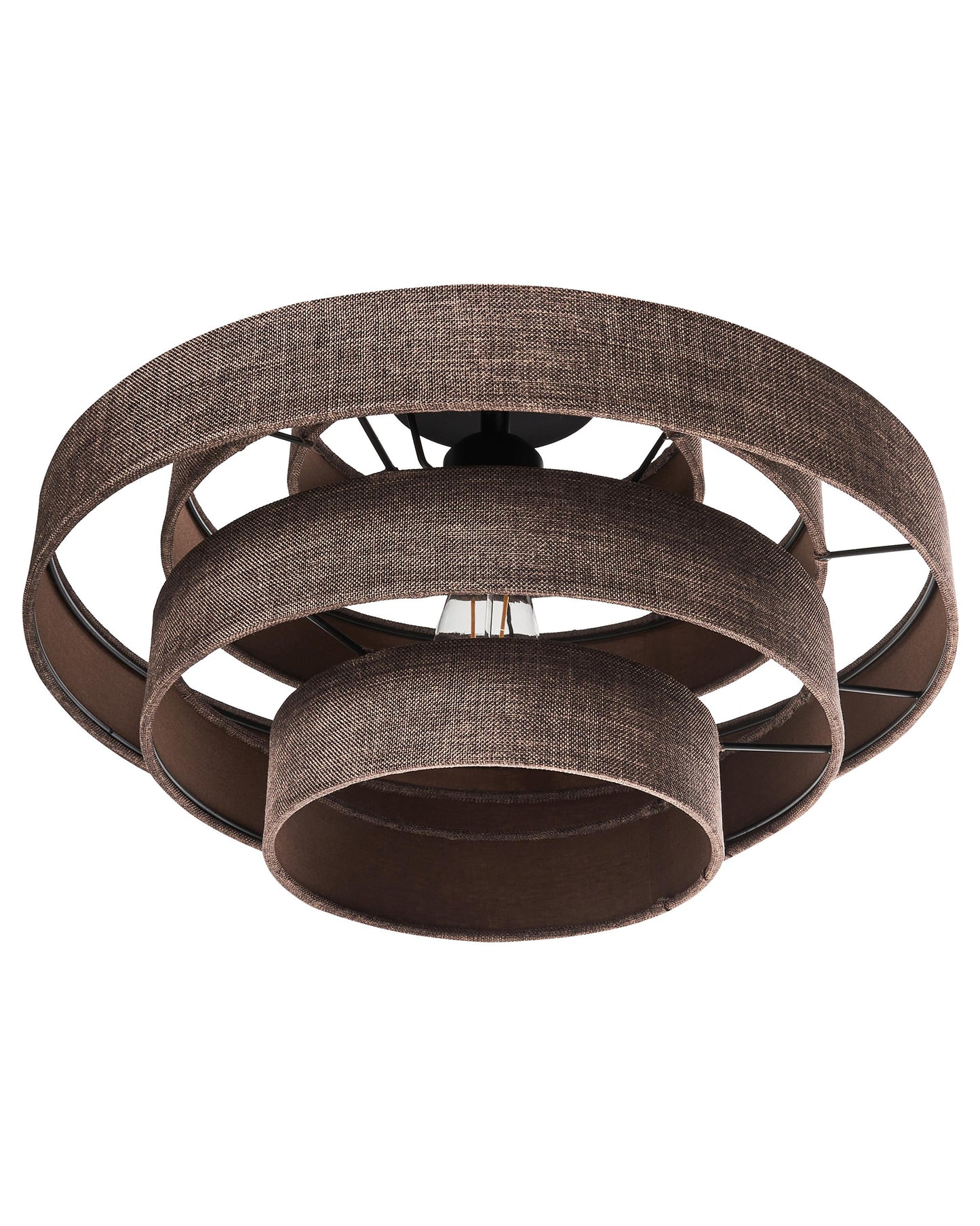  Ceiling Lamp EREBATO Linen Brown