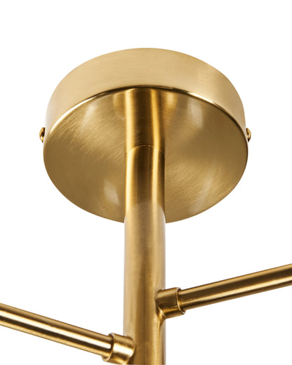  Ceiling Lamp MARICAO Glass Brass