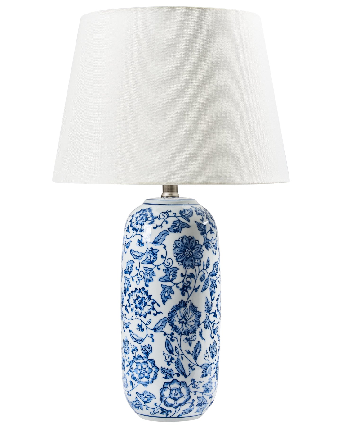  Table Lamp AIBONITO Porcelain White/ Blue