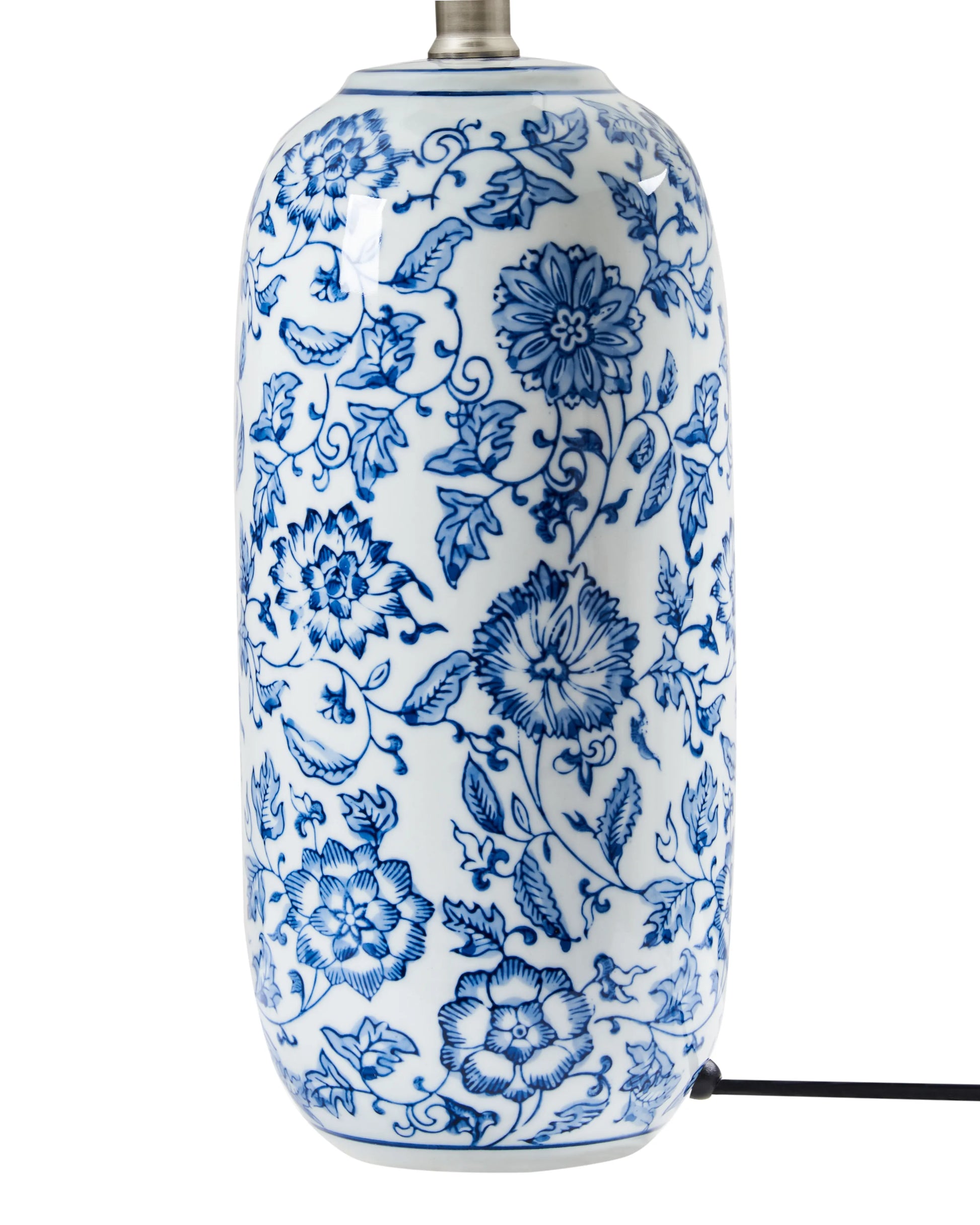  Table Lamp AIBONITO Porcelain White/ Blue