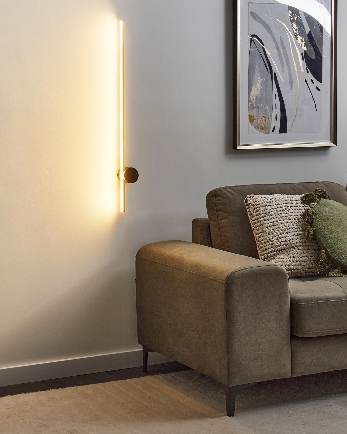  LED Wall Lamp INGENIO Metal Gold